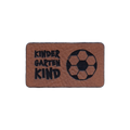 Kunstlederlabel "Kindergartenkind Fußball"