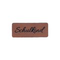 Kunstlederlabel "Schulkind"