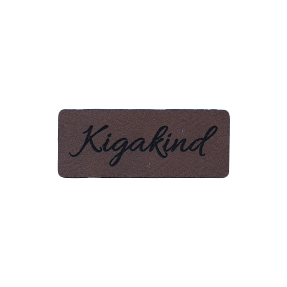Kunstlederlabel "Kigakind"