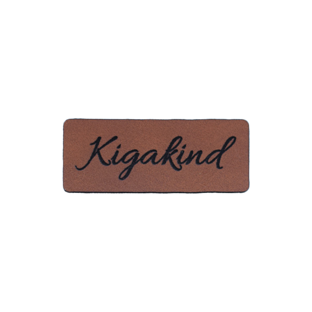 Kunstlederlabel "Kigakind"