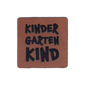 Kunstlederlabel "Kindergartenkind"
