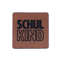 Kunstlederlabel "Schulkind"