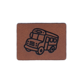 Kunstlederlabel "Schulbus"