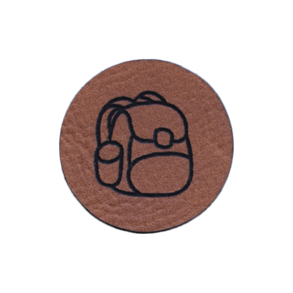 Kunstlederlabel "Schultasche"