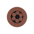 Kunstlederlabel "Fußball"