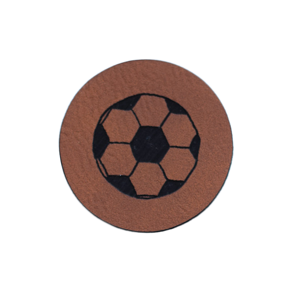Kunstlederlabel "Fußball"