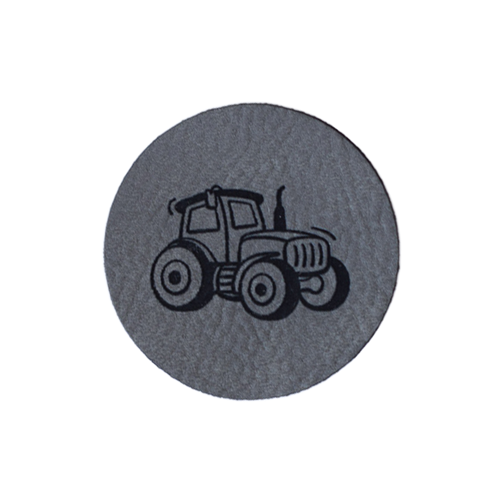 Kunstlederlabel "Traktor"