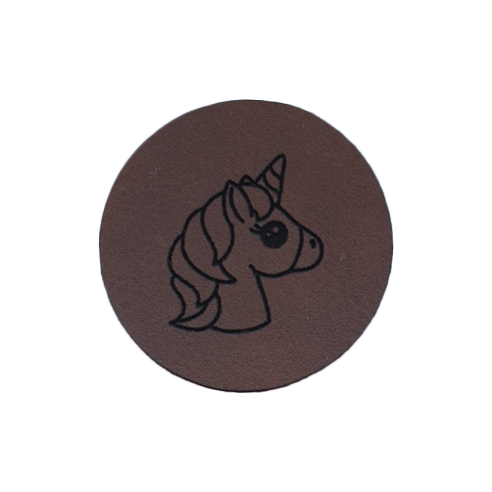 Kunstlederlabel "Einhorn"