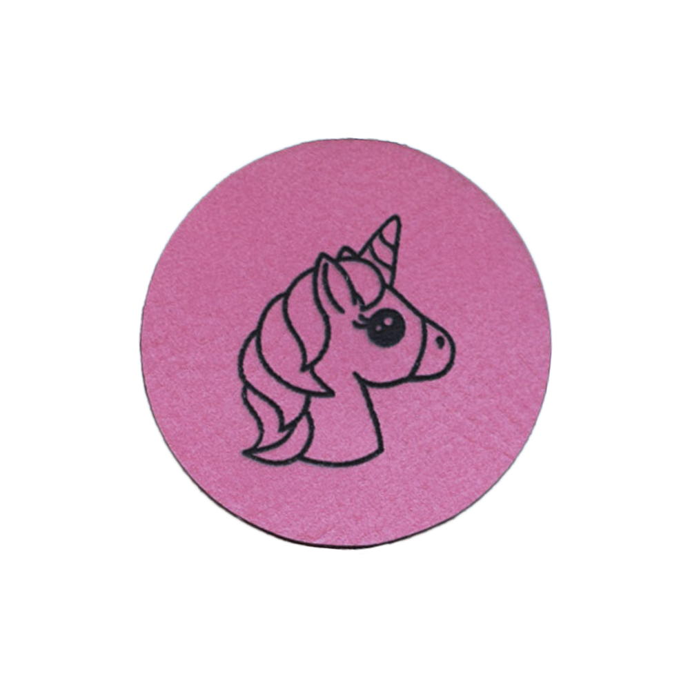 Kunstlederlabel "Einhorn"