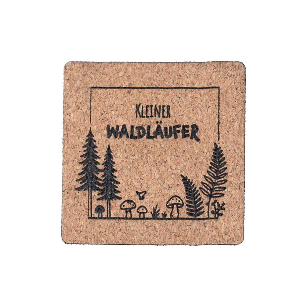 Kunstlederlabel "Kleiner Waldläufer"